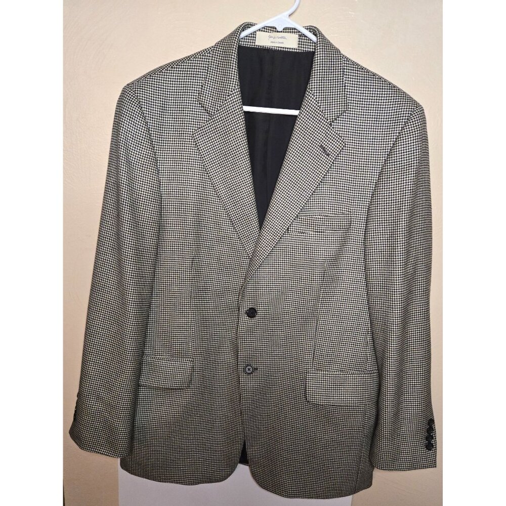 John Nordstrom Loro Piana 100% Cashmere Blazer Made In Canada Sz 40 Reg